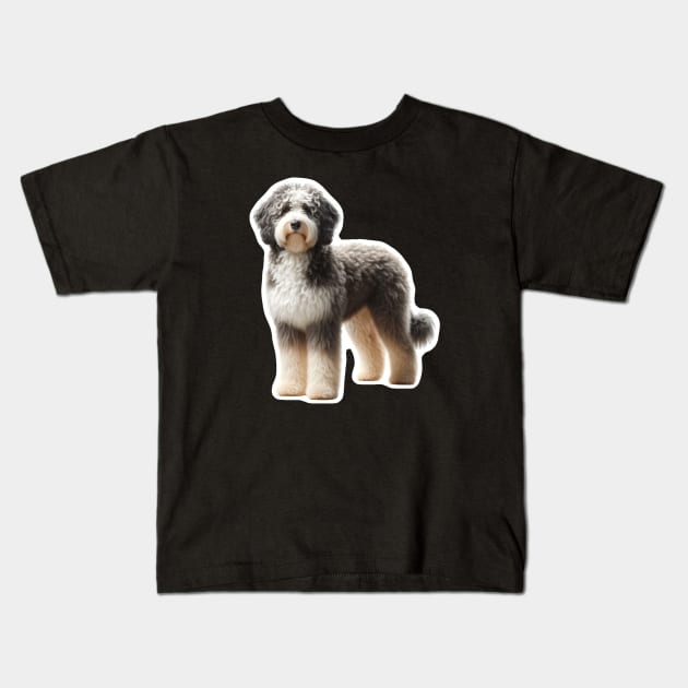 Aussiedoodle Kids T-Shirt by millersye